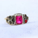 Trendy Cubic Zircon 925 Sterling Silver Handmade Ring For Womens