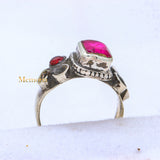 Trendy Cubic Zircon 925 Sterling Silver Handmade Ring For Womens