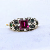 Cubic Zircon 925 Sterling Silver Ring For Womens