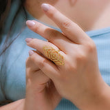 925 Sterling Silver Full Finger Large Rings