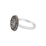 Designer 925 Sterling Silver Diamond Ring