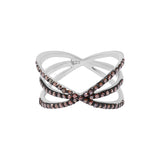 Beautiful Diamond Ring 925 Sterling Silver Ring For Women