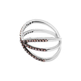 Beautiful Diamond Ring 925 Sterling Silver Ring For Women