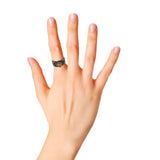 Natural Flower Leaf Shaped Diamond Ring 925 Sterling Silver Ring