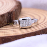 925 Sterling Silver Cubic Zircon Ring