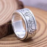925 Sterling Silver Spinner Ring