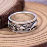 925 Sterling Silver Dolphin Spinner