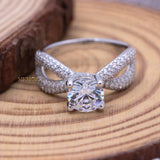 925 Sterling Silver Cubic Zircon Ring