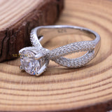 925 Sterling Silver Cubic Zircon Ring