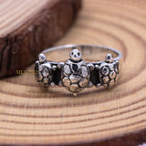 925 Silver Lucky Tortoise Ring