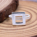 925 Sterling Silver Bohemian Ring