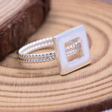 925 Sterling Silver Bohemian Ring