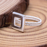 925 Sterling Silver Bohemian Ring