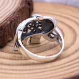 925 Silver Elephant Ring For Women