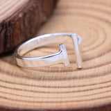 925 Sterling Silver Adjustable Ring