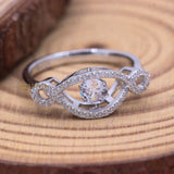 Cubic Zirconia 925 Sterling Silver Ring