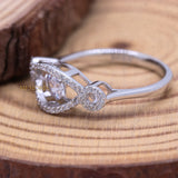 Cubic Zirconia 925 Sterling Silver Ring
