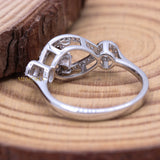 Cubic Zirconia 925 Sterling Silver Ring