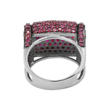 Natural Ruby Gemstone 925 Sterling Silver Handmade Ring