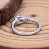 Cubic Zirconia 925 Sterling Silver Ring