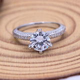 Cubic Zirconia 925 Sterling Silver Ring