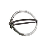 Natural Green Diamond 925 Sterling Silver Ring