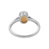 Natural Opal Gemstone 925 Sterling Silver Healing Ring