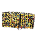Multi Sapphire Gemstone Diamond Bracelet