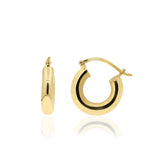 Buy 925 Solid Sterling Silver Gold Plated Hoop Earring For Womens