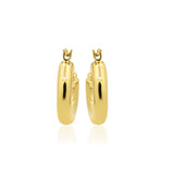 Buy 925 Solid Sterling Silver Gold Plated Hoop Earring For Womens