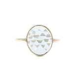 Natural Blue Topaz Gemstone 925 Sterling Silver Ring