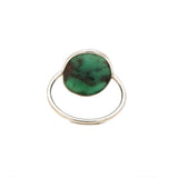 925 Sterling Silver Natural Emerald Oval Cut Gemstone Chakra Healing Ring For Mens & Womens