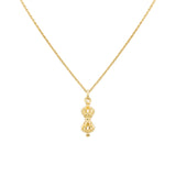 Buy 925 Sterling Silver Gold Plated Tibetan Vajra Charm Pendant Jewelry