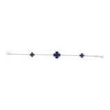 925 Silver Lapis Lazuli Gemstone Bracelet