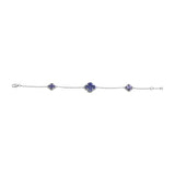 925 Silver Lapis Lazuli Gemstone Bracelet