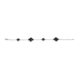 925 Silver Black Onyx Gemstone Bracelet