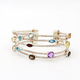 Natural Multi Gemstone Bracelet