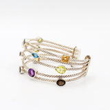 Natural Multi Gemstone Bracelet