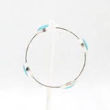 Aqua Chalcedony Bracelet