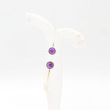 925 Sterling Silver Natural Amethyst Gemstone Bracelet