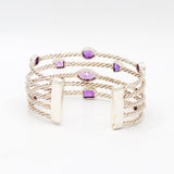 Natural Amethyst Bracelet