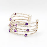 Natural Amethyst Bracelet