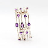 Natural Amethyst Bracelet