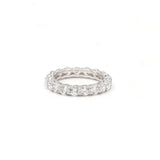 Cubic Zirconia 925 Sterling Silver Handmade Band Ring