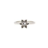Floral Shaped 925 Sterling Silver Handmade Ring