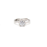 Silver Cubic Zirconia Ring