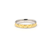 Designer 925 Sterling Silver Gold Plated Ring