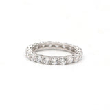Eternity Cubic Zirconia 925 Sterling Silver Ring