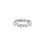 Eternity Cubic Zirconia 925 Sterling Silver Ring