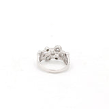 925 Sterling Solid Silver Cubic Zirconia Designer Ring